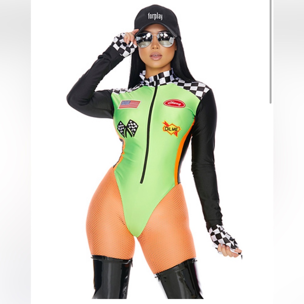 Forplay Costumes Fast Life Sexy Racer Costume Adult Womens Size L/XL